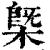 槩(清·印刷字体·康熙字典)