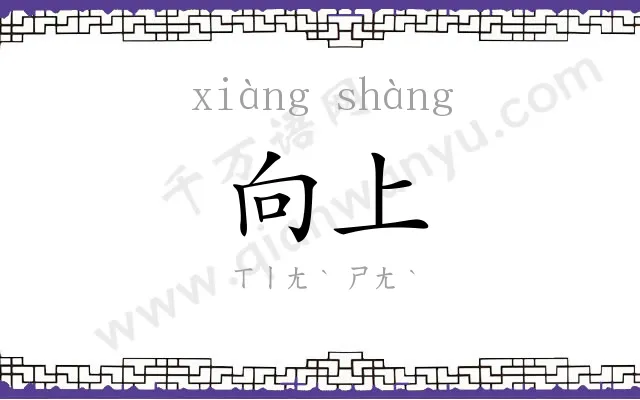 向上 向上