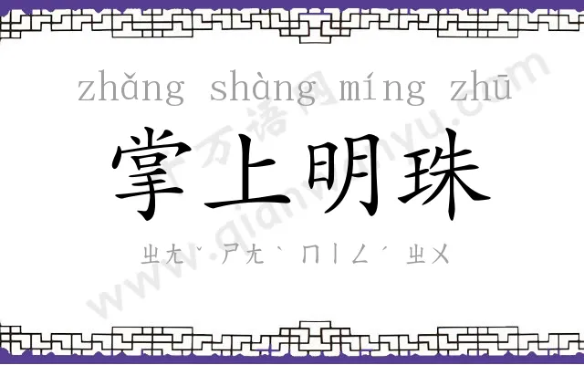 掌上明珠 掌上明珠