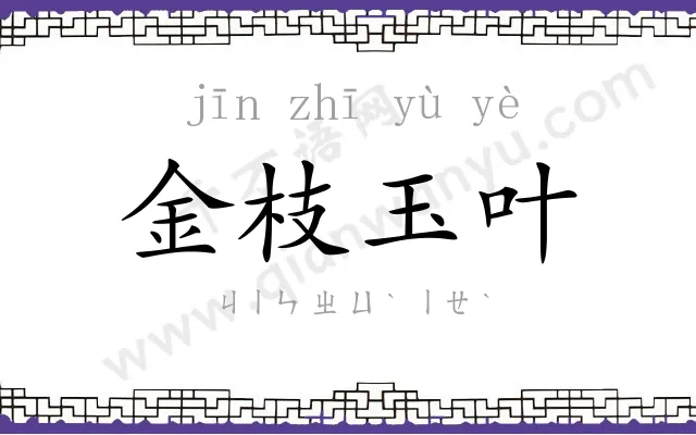 金枝玉叶 金枝玉叶