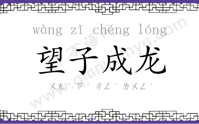 望子成龙 望子成龙