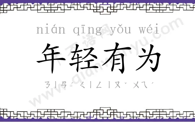 年轻有为 年轻有为