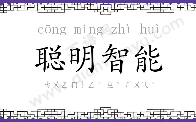 聪明智能 聪明智能