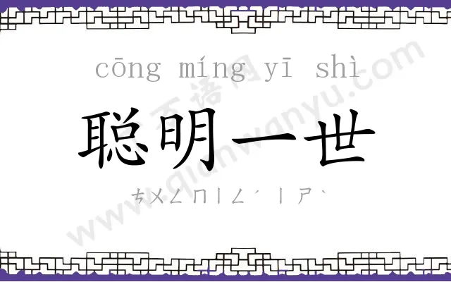 聪明一世 聪明一世