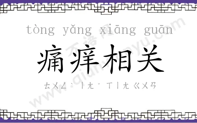 痛痒相关 痛痒相关