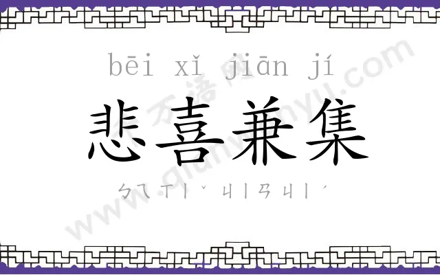 悲喜兼集 悲喜兼集