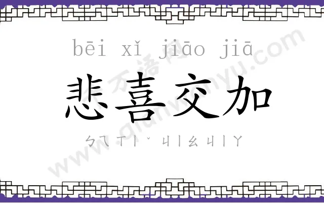 悲喜交加 悲喜交加