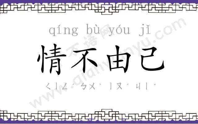情不由己 情不由己