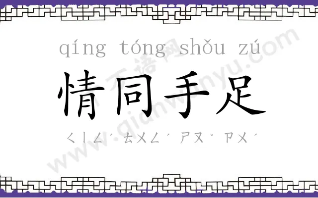 情同手足 情同手足