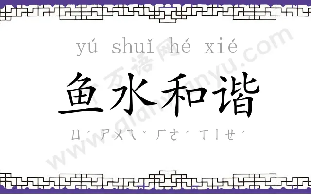 鱼水和谐 鱼水和谐