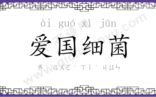 爱国细菌 爱国细菌