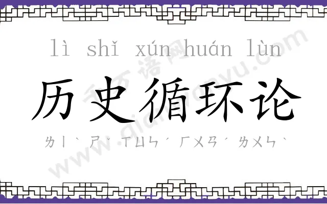 历史循环论 历史循环论