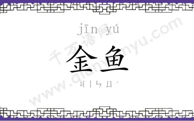 金鱼 金鱼