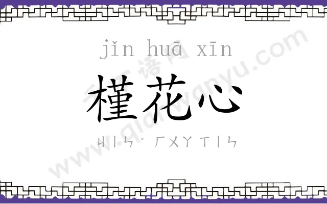 槿花心 槿花心