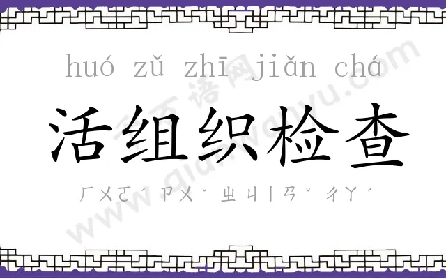活组织检查 活组织检查