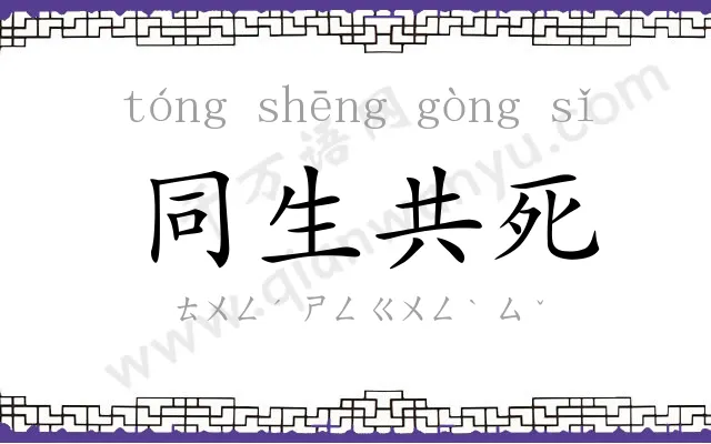 同生共死 同生共死