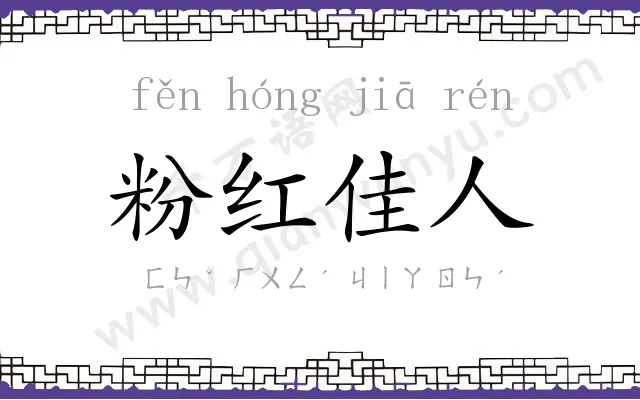 粉红佳人 粉红佳人