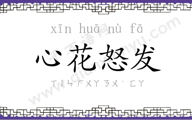 心花怒发 心花怒发