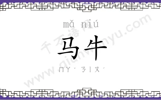 马牛