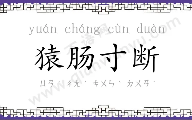 猿肠寸断 猿肠寸断