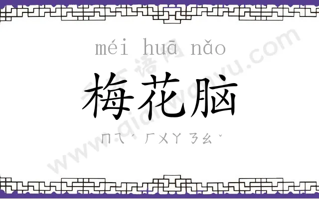 梅花脑 梅花脑