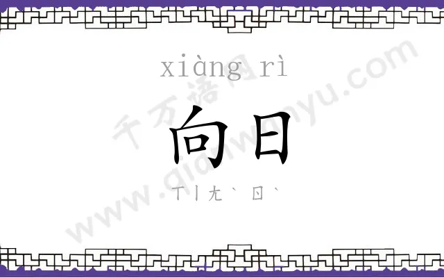 向日