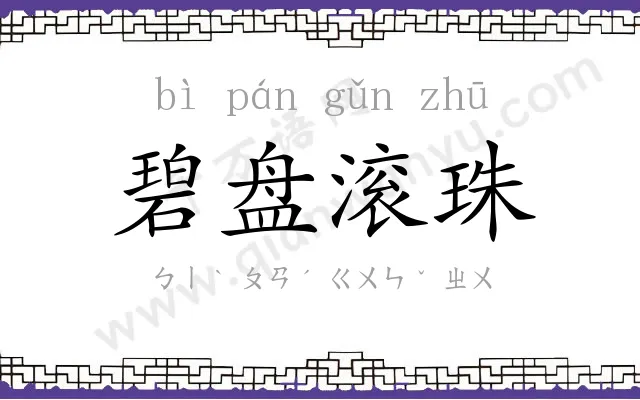 碧盘滚珠 碧盘滚珠