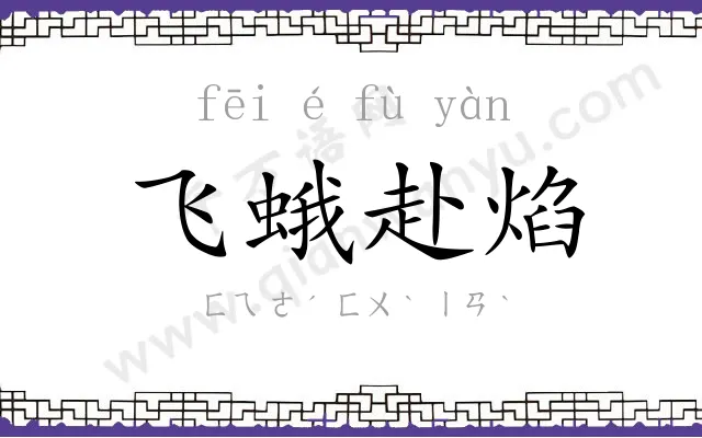 飞蛾赴焰 飞蛾赴焰