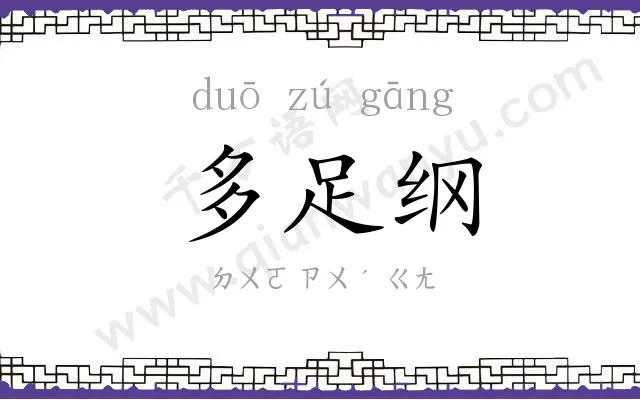 多足纲 多足纲