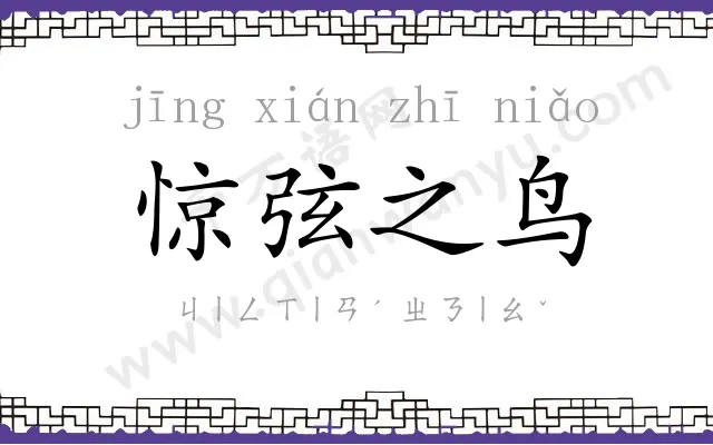 惊弦之鸟 惊弦之鸟