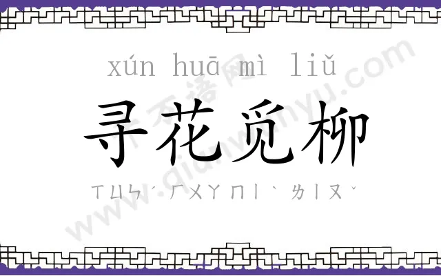 寻花觅柳 寻花觅柳