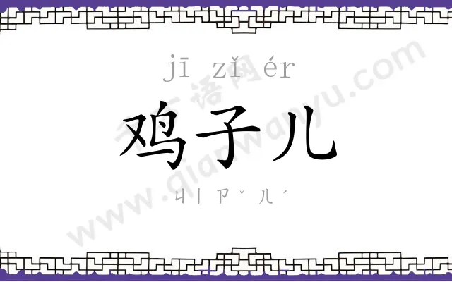 鸡子儿 鸡子儿