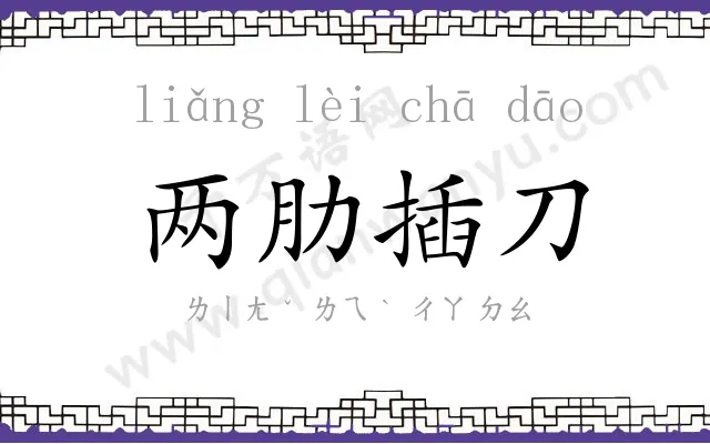 两肋插刀 两肋插刀