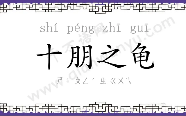 十朋之龟 十朋之龟