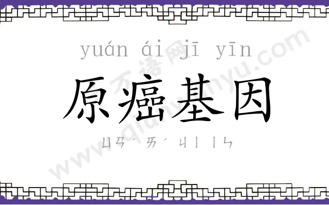 原癌基因 原癌基因