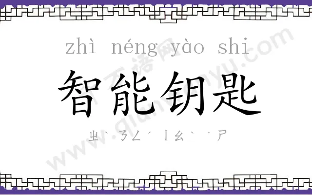 智能钥匙 智能钥匙