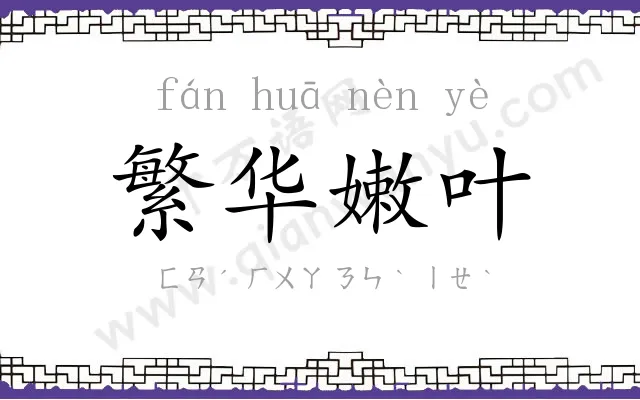 繁华嫩叶 繁华嫩叶