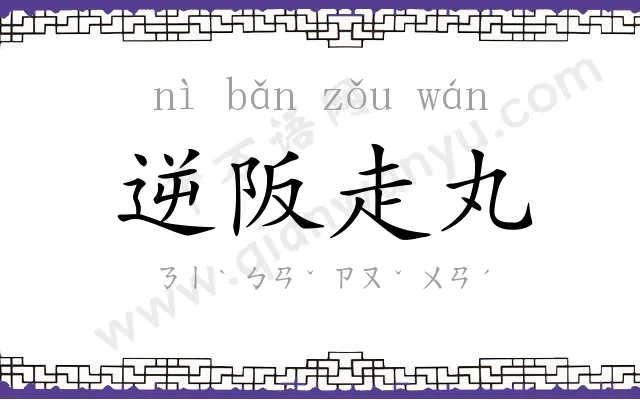 逆阪走丸 逆阪走丸