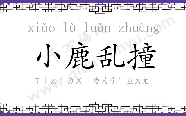 小鹿乱撞 小鹿乱撞