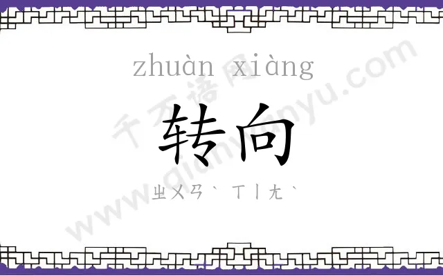 转向 转向