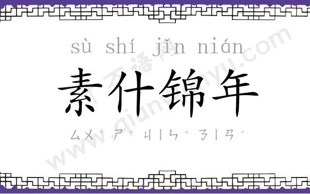 素什锦年 素什锦年