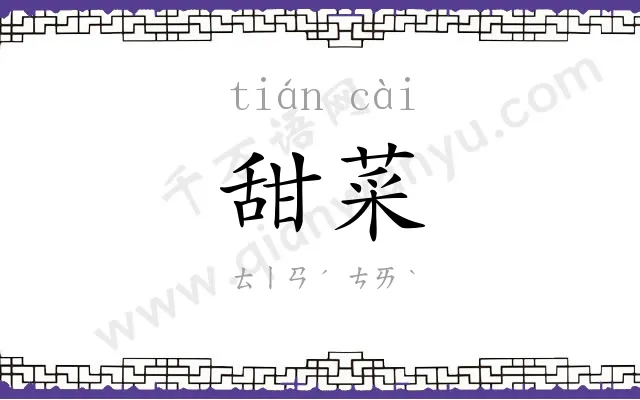 甜菜 甜菜